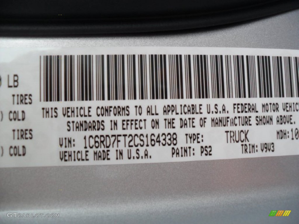 2012 Dodge Ram 1500 Express Quad Cab 4x4 PS2 Photo #57026825
