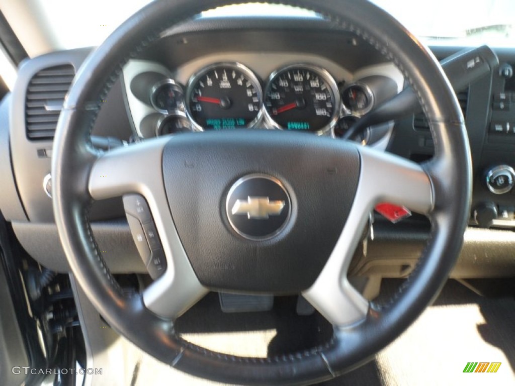 2007 Silverado 1500 LT Crew Cab - Black / Ebony Black photo #36