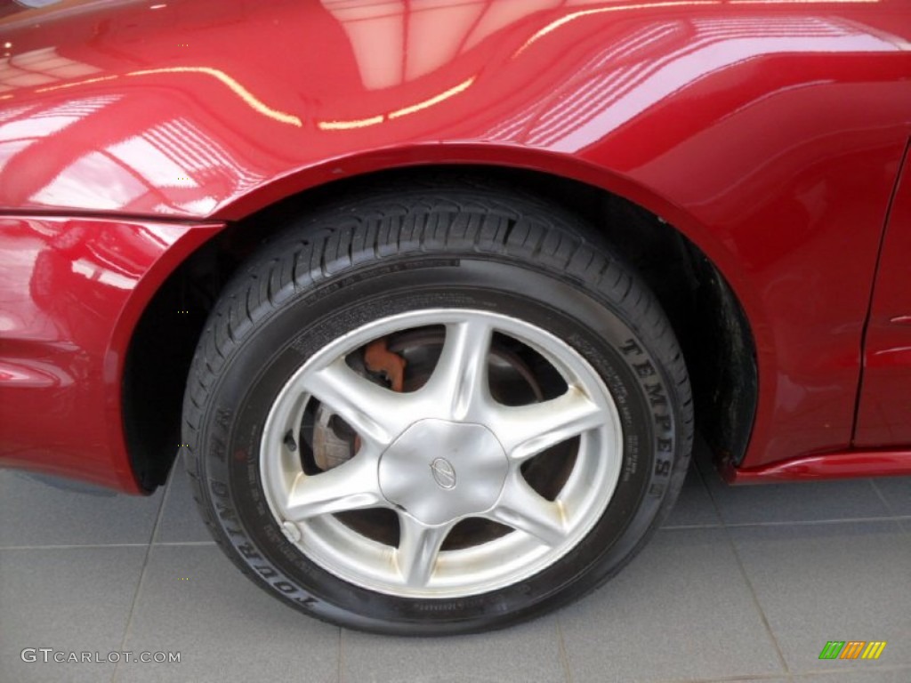 2003 Alero GL Sedan - Ruby Red Metallic / Pewter photo #2