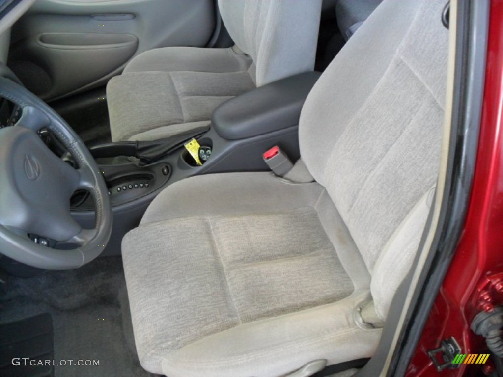 2003 Alero GL Sedan - Ruby Red Metallic / Pewter photo #13