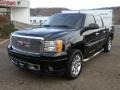 2008 Onyx Black GMC Sierra 1500 Denali Crew Cab AWD  photo #2