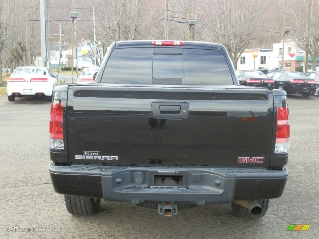 2008 Sierra 1500 Denali Crew Cab AWD - Onyx Black / Ebony photo #6