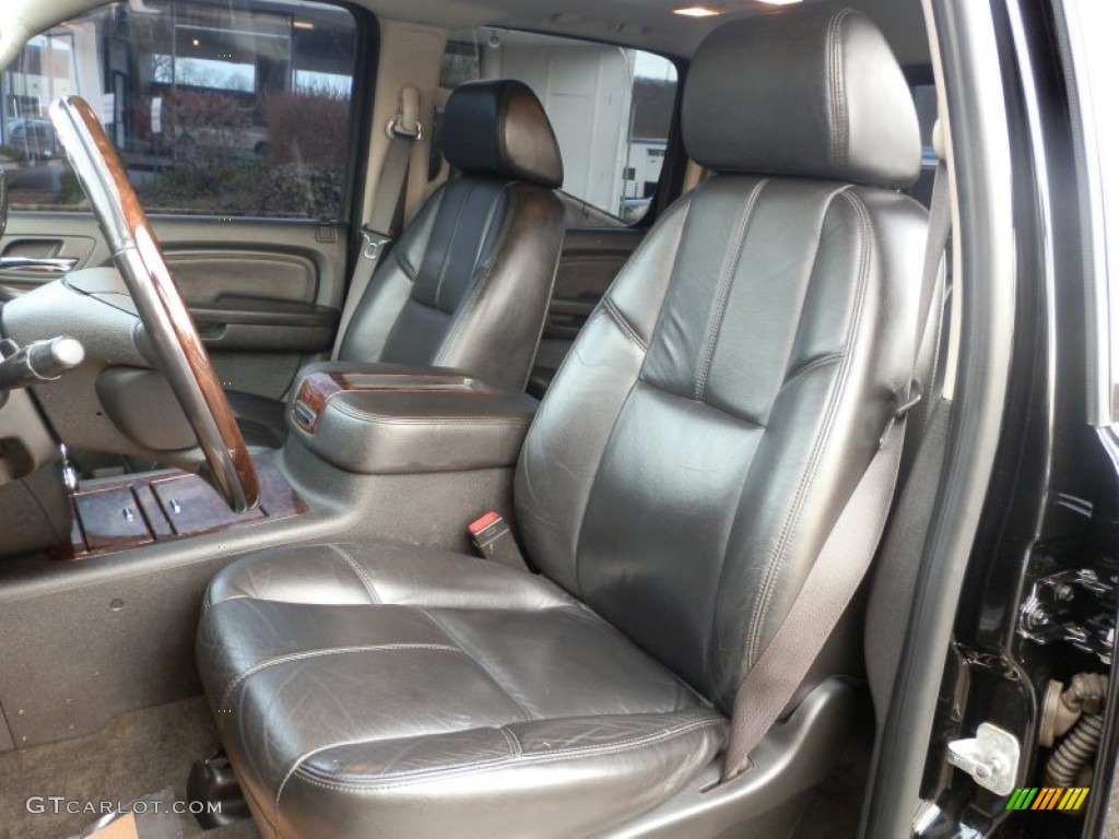 2008 Sierra 1500 Denali Crew Cab AWD - Onyx Black / Ebony photo #10