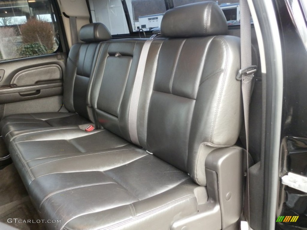 2008 Sierra 1500 Denali Crew Cab AWD - Onyx Black / Ebony photo #11