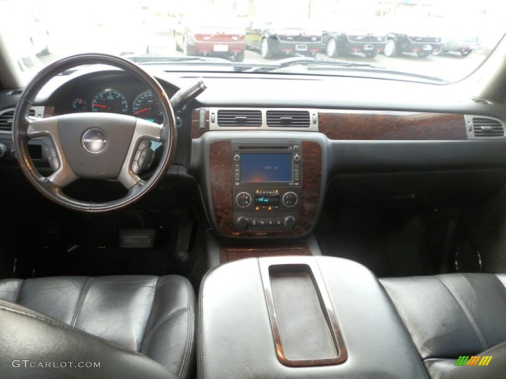 2008 Sierra 1500 Denali Crew Cab AWD - Onyx Black / Ebony photo #12