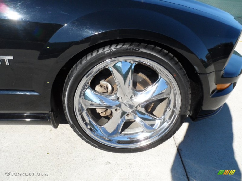 2007 Ford Mustang GT Premium Coupe Custom Wheels Photo #57027974
