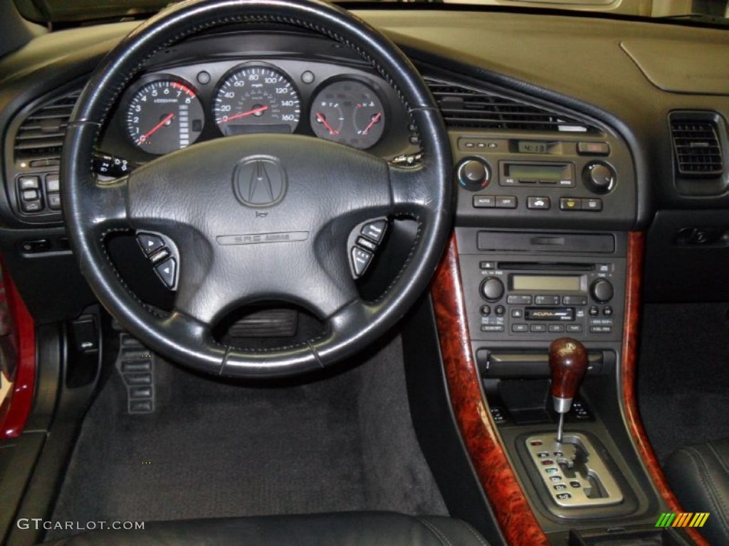 2001 Acura TL 3.2 Ebony Dashboard Photo #57028109