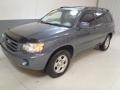 2005 Bluestone Metallic Toyota Highlander I4  photo #11