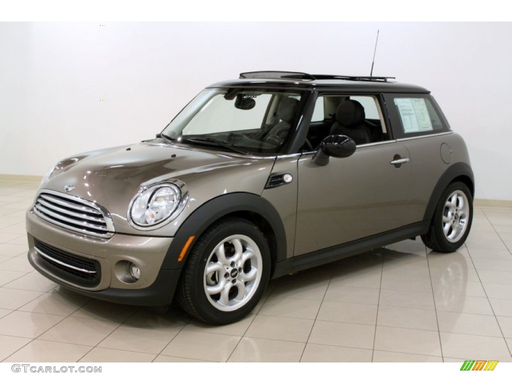 2011 Cooper Hardtop - Velvet Silver Metallic / Carbon Black photo #3