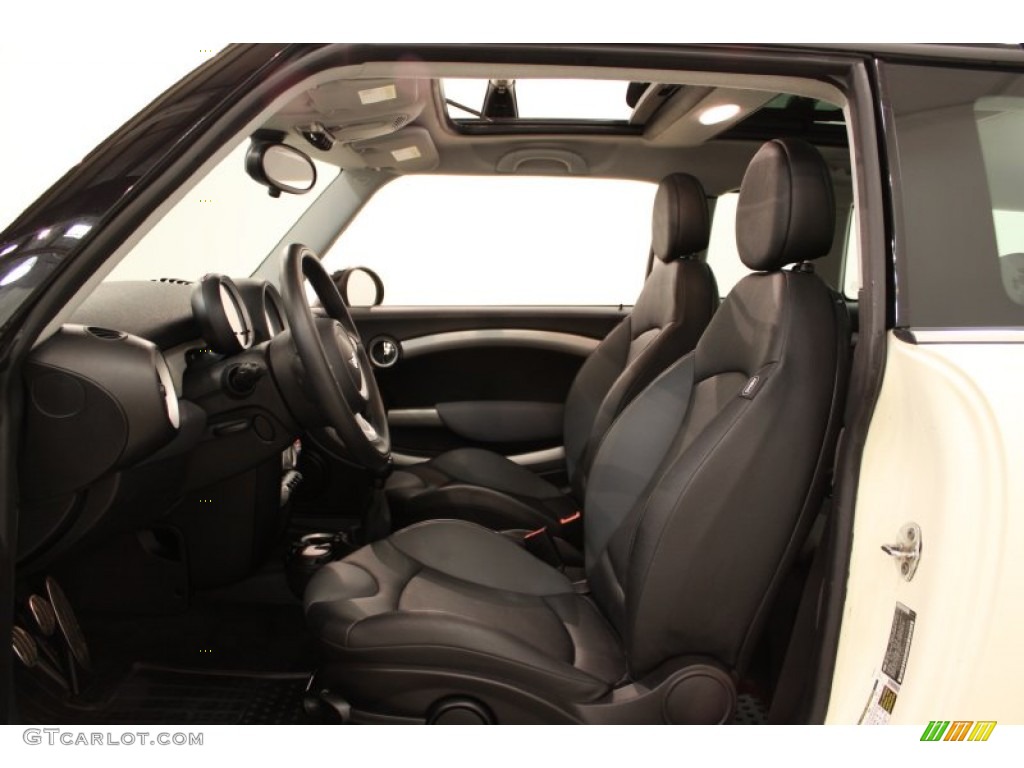 2008 Cooper S Clubman - Pepper White / Punch Carbon Black photo #6