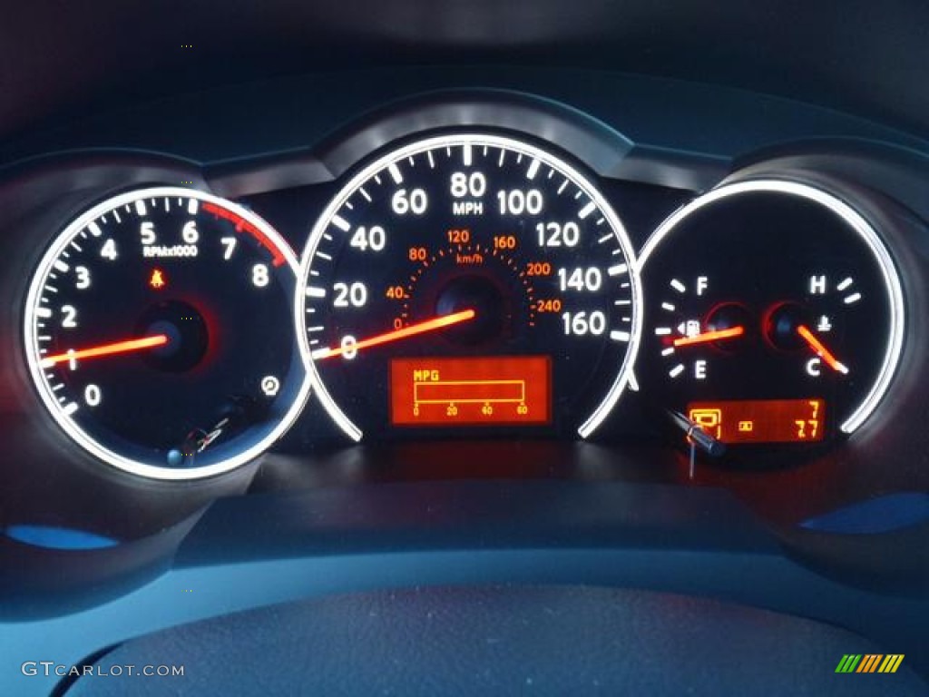 2012 Nissan Altima 2.5 S Gauges Photo #57029867