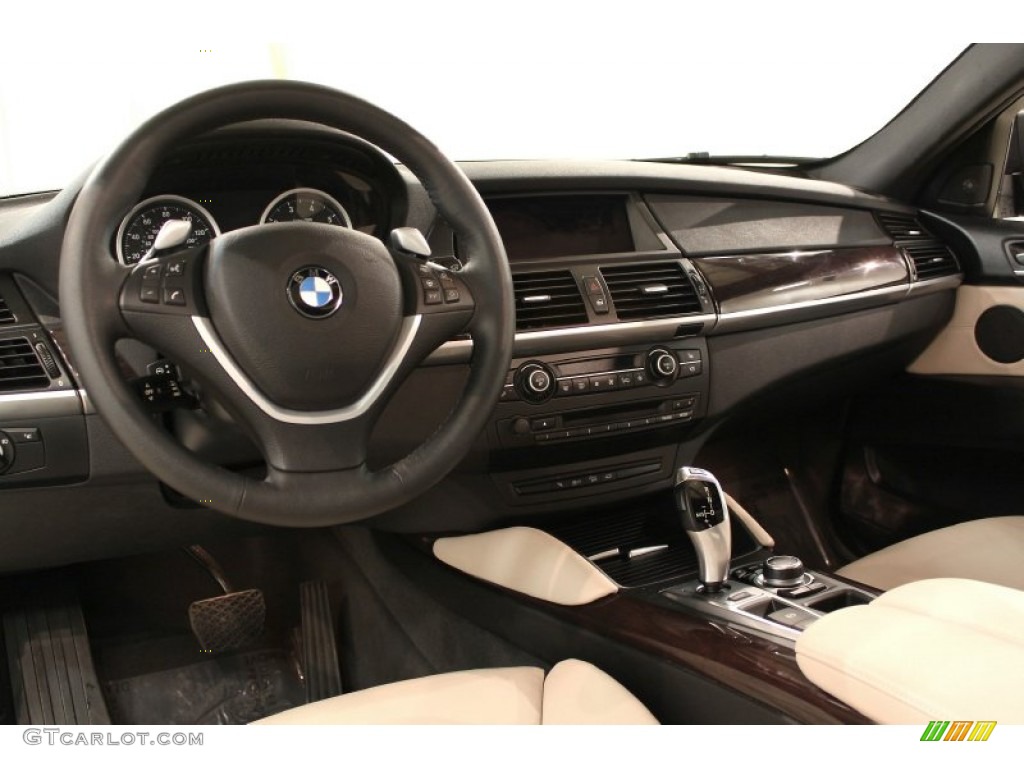 2011 X6 xDrive50i - Monaco Blue Metallic / Oyster photo #8
