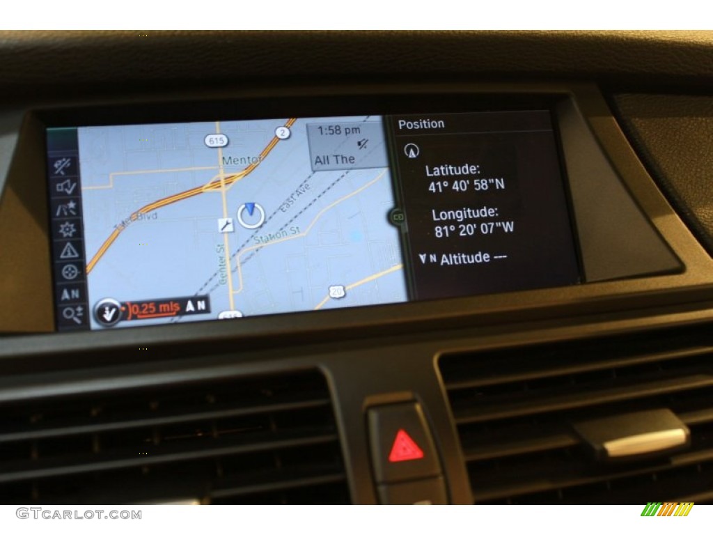 2011 X6 xDrive50i - Monaco Blue Metallic / Oyster photo #14