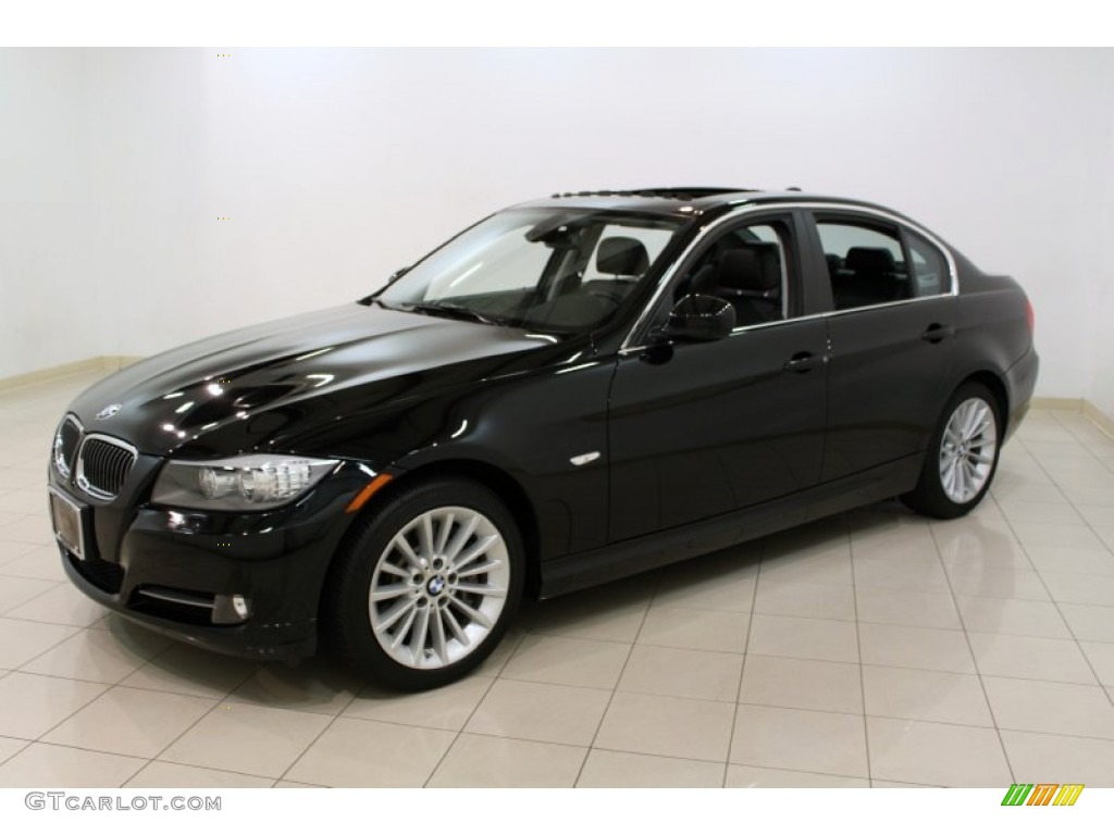 2011 3 Series 335i Sedan - Jet Black / Black photo #3