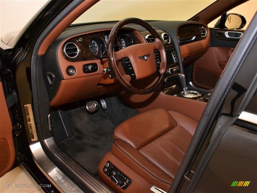 Cognac/Beluga Interior 2010 Bentley Continental Flying Spur Standard Continental Flying Spur Model Photo #57030549