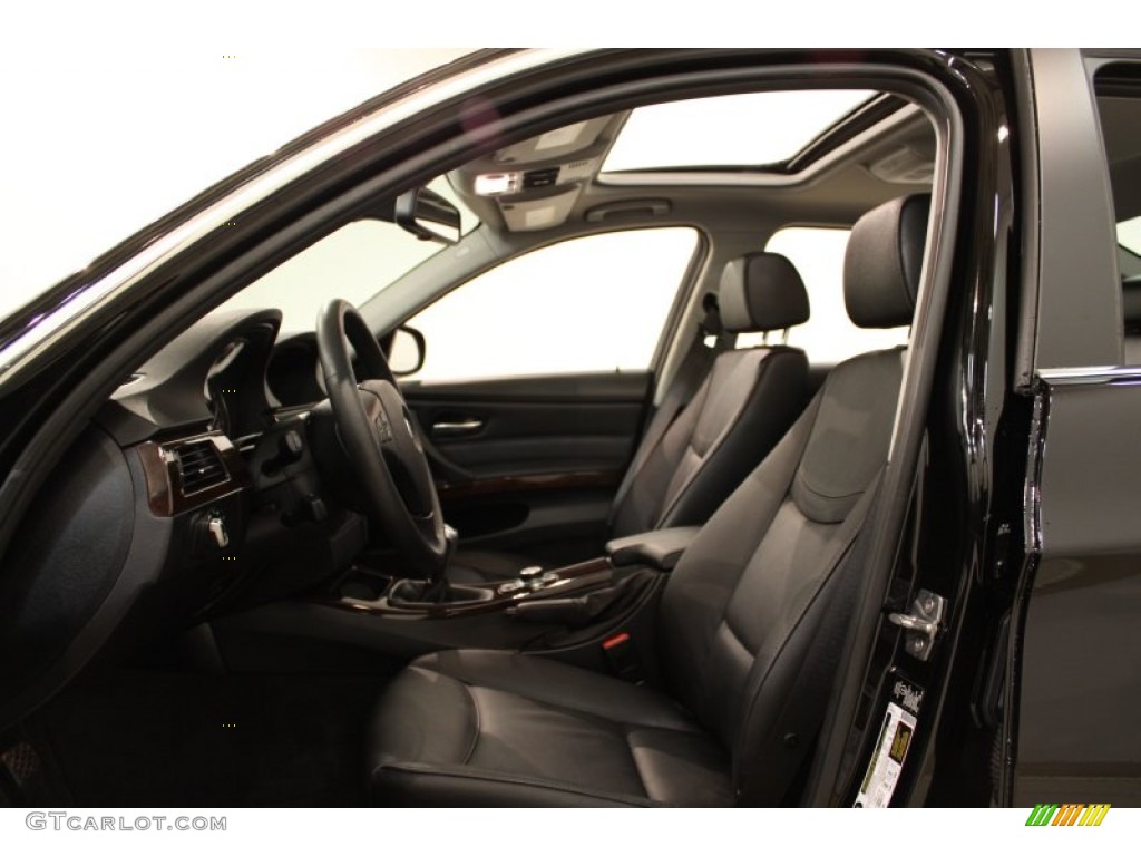 2011 3 Series 335i Sedan - Jet Black / Black photo #6