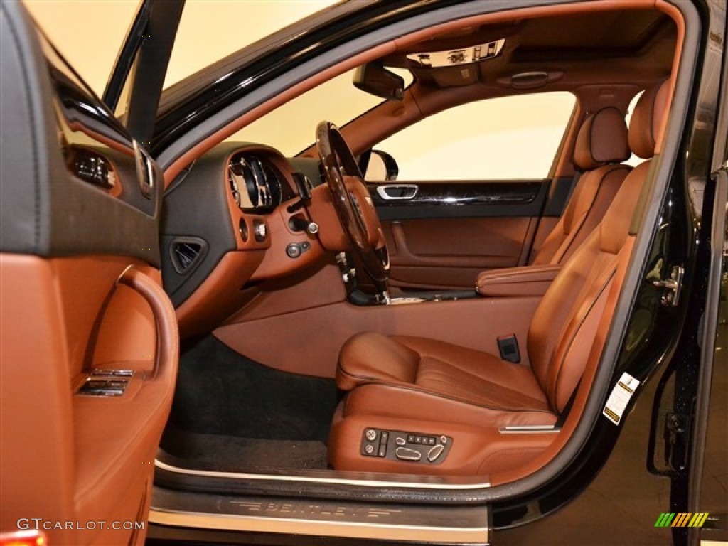 Cognac/Beluga Interior 2010 Bentley Continental Flying Spur Standard Continental Flying Spur Model Photo #57030569