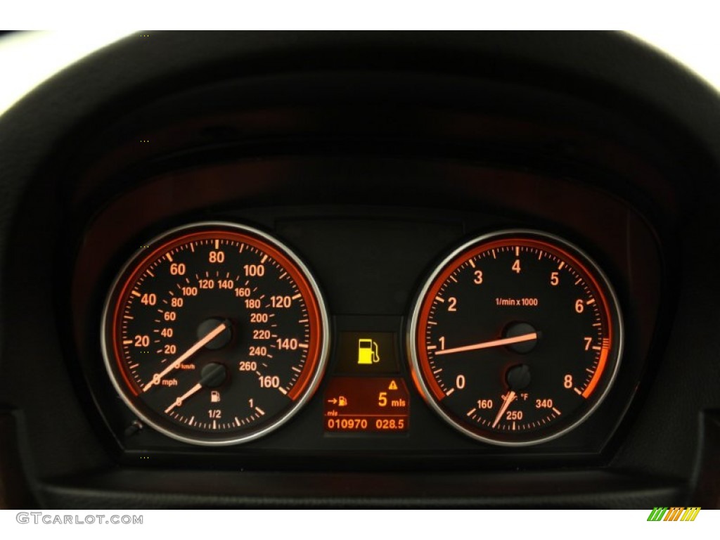 2011 BMW 3 Series 335i Sedan Gauges Photo #57030574