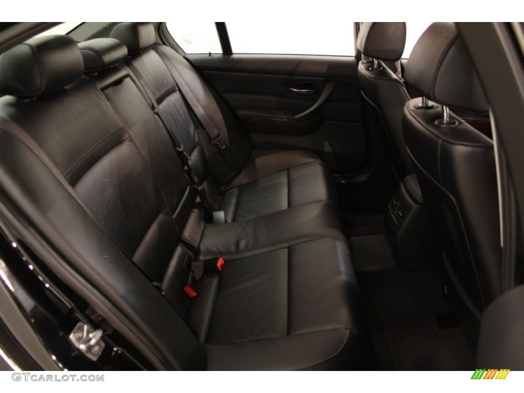 Black Interior 2011 BMW 3 Series 335i Sedan Photo #57030678