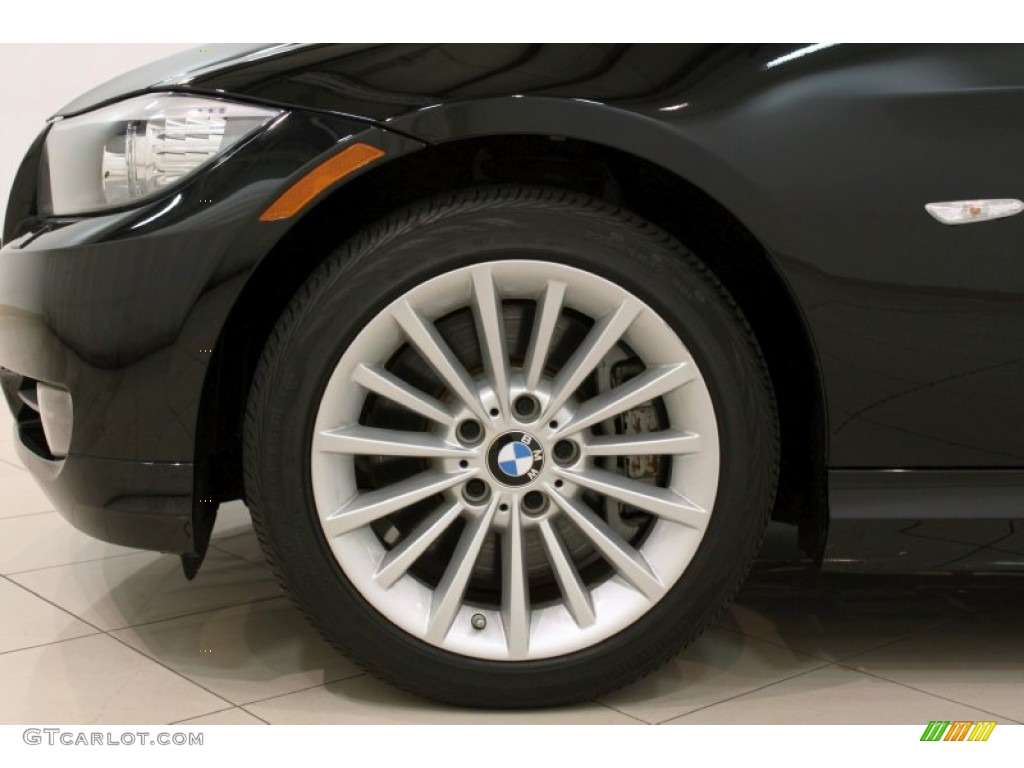 2011 3 Series 335i Sedan - Jet Black / Black photo #26
