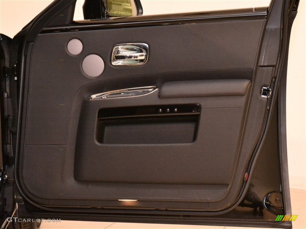2012 Rolls-Royce Ghost Extended Wheelbase Black Door Panel Photo #57030931