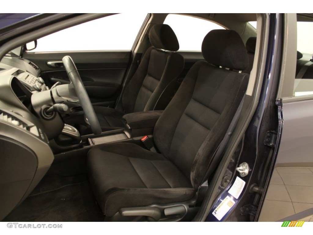 Black Interior 2010 Honda Civic LX-S Sedan Photo #57030945