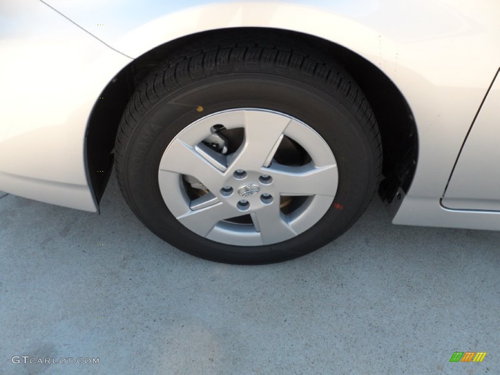 2011 Prius Hybrid III - Classic Silver Metallic / Misty Gray photo #11