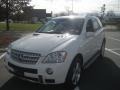 2008 Arctic White Mercedes-Benz ML 550 4Matic  photo #1