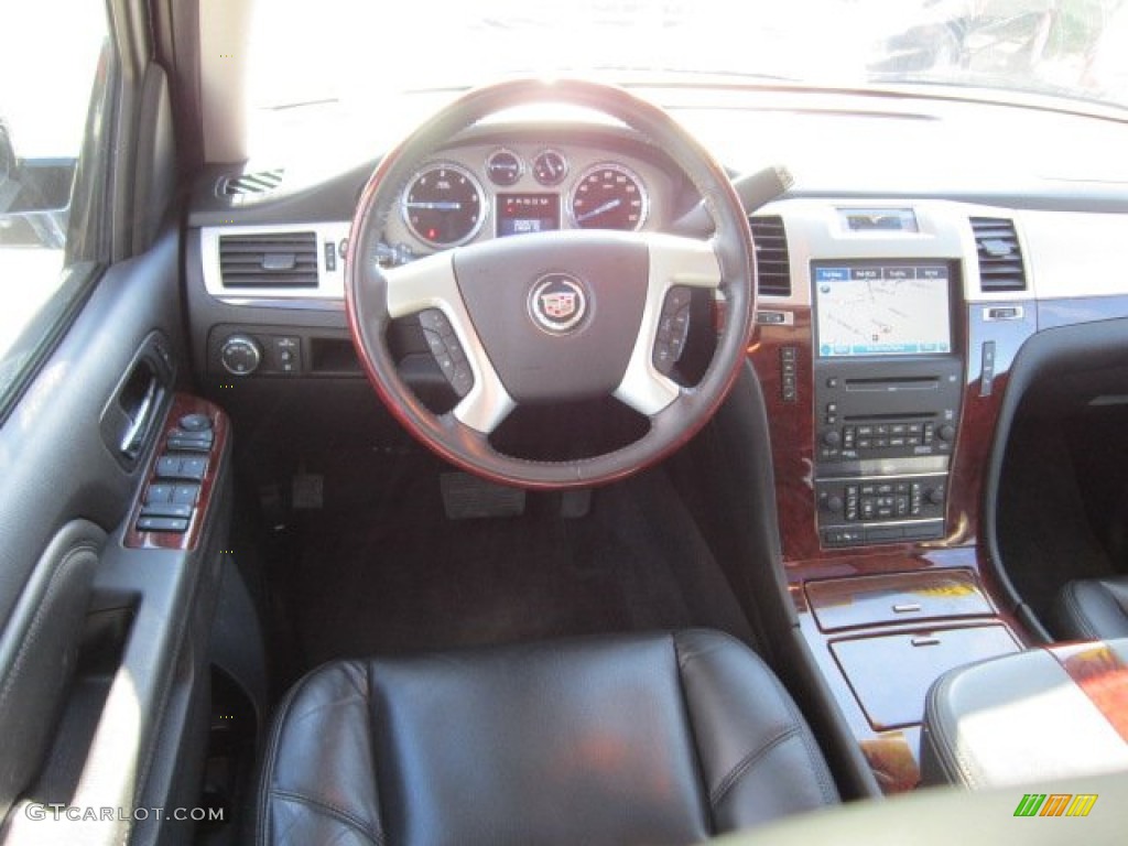 2010 Cadillac Escalade ESV AWD Ebony Dashboard Photo #57032858