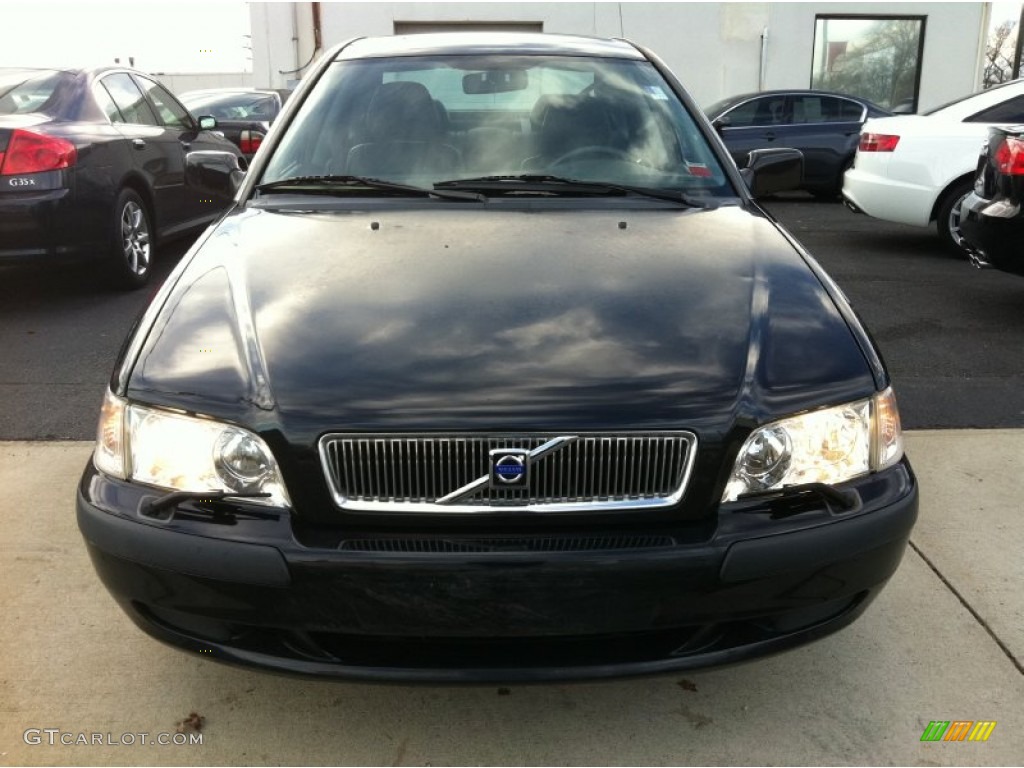 2001 S40 1.9T - Midnight Black Metallic / Off Black photo #15