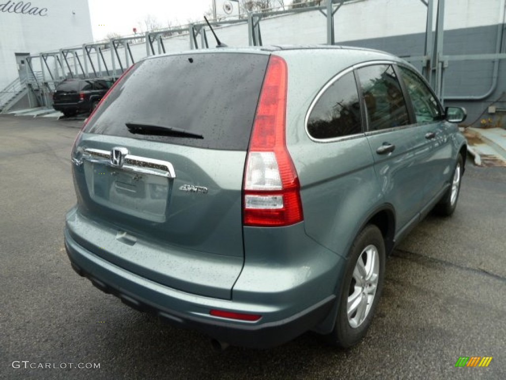 2011 CR-V EX 4WD - Opal Sage Metallic / Ivory photo #4