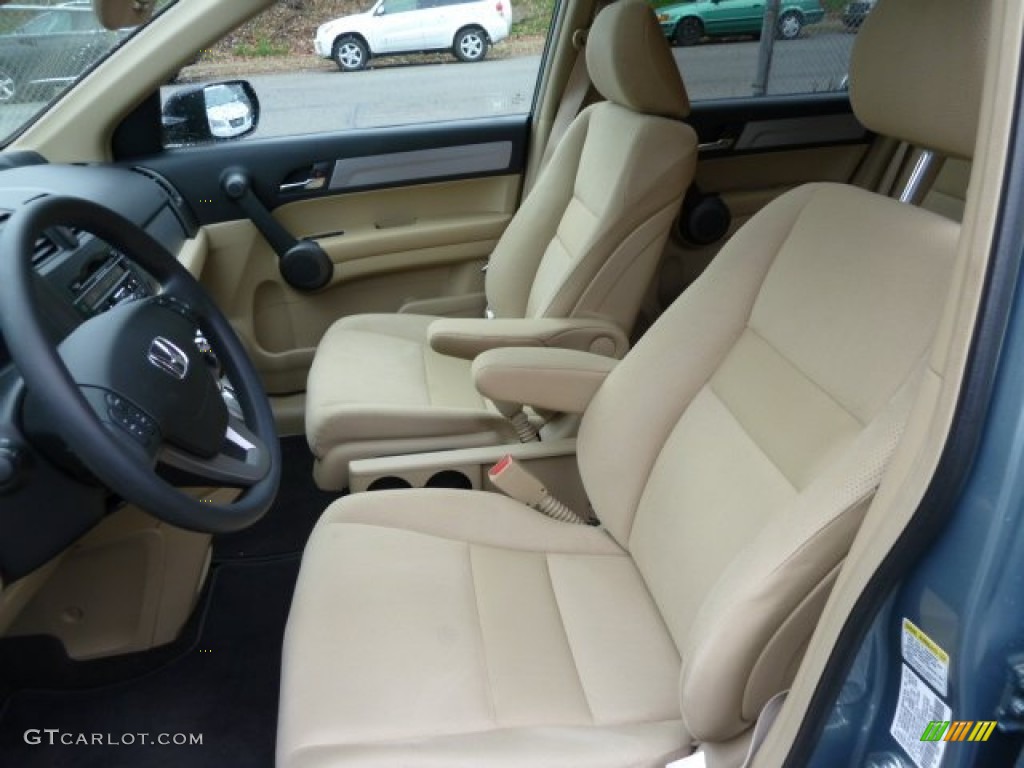 2011 CR-V EX 4WD - Opal Sage Metallic / Ivory photo #7
