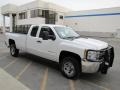 Summit White - Silverado 2500HD LT Extended Cab 4x4 Photo No. 29