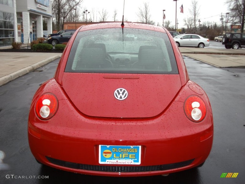 2010 New Beetle 2.5 Coupe - Salsa Red / Black photo #11
