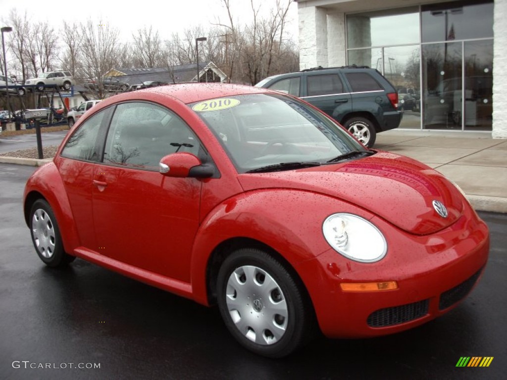 2010 New Beetle 2.5 Coupe - Salsa Red / Black photo #14