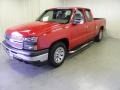 2007 Victory Red Chevrolet Silverado 1500 Classic LT Extended Cab  photo #3