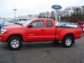 2007 Radiant Red Toyota Tacoma V6 Access Cab 4x4  photo #5