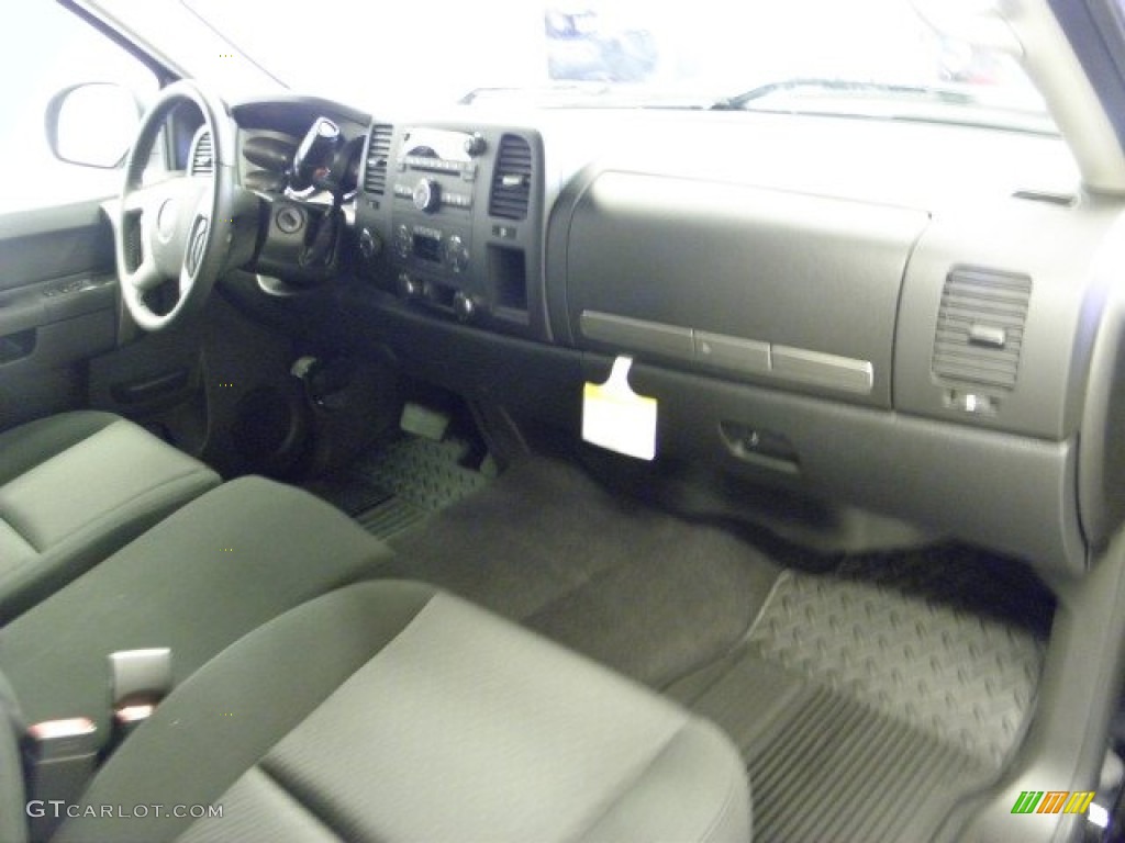 2012 Silverado 1500 LT Extended Cab 4x4 - Black / Ebony photo #7