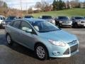 2012 Frosted Glass Metallic Ford Focus SE Sedan  photo #2