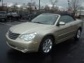 2010 White Gold Chrysler Sebring Touring Convertible  photo #1