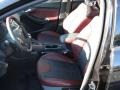 Tuscany Red Leather 2012 Ford Focus SE Sport Sedan Interior Color