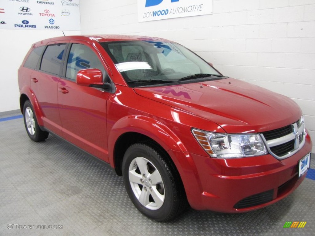 Inferno Red Crystal Pearl Dodge Journey