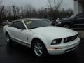 2008 Performance White Ford Mustang V6 Deluxe Convertible  photo #20
