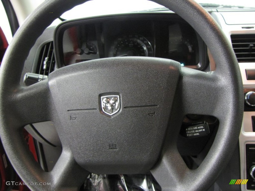 2009 Journey SXT - Inferno Red Crystal Pearl / Dark Slate Gray/Light Graystone photo #9