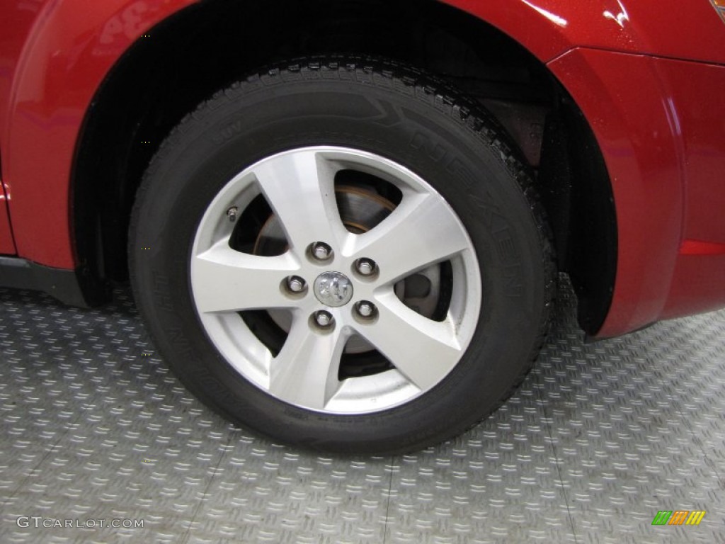 2009 Journey SXT - Inferno Red Crystal Pearl / Dark Slate Gray/Light Graystone photo #23