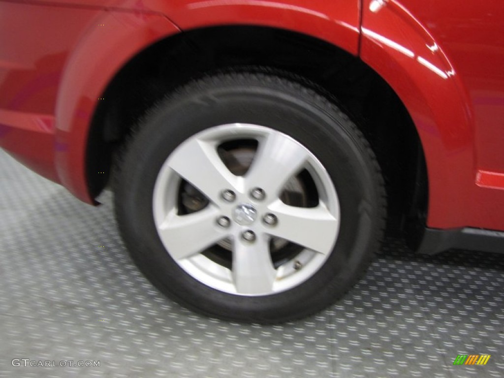 2009 Journey SXT - Inferno Red Crystal Pearl / Dark Slate Gray/Light Graystone photo #24