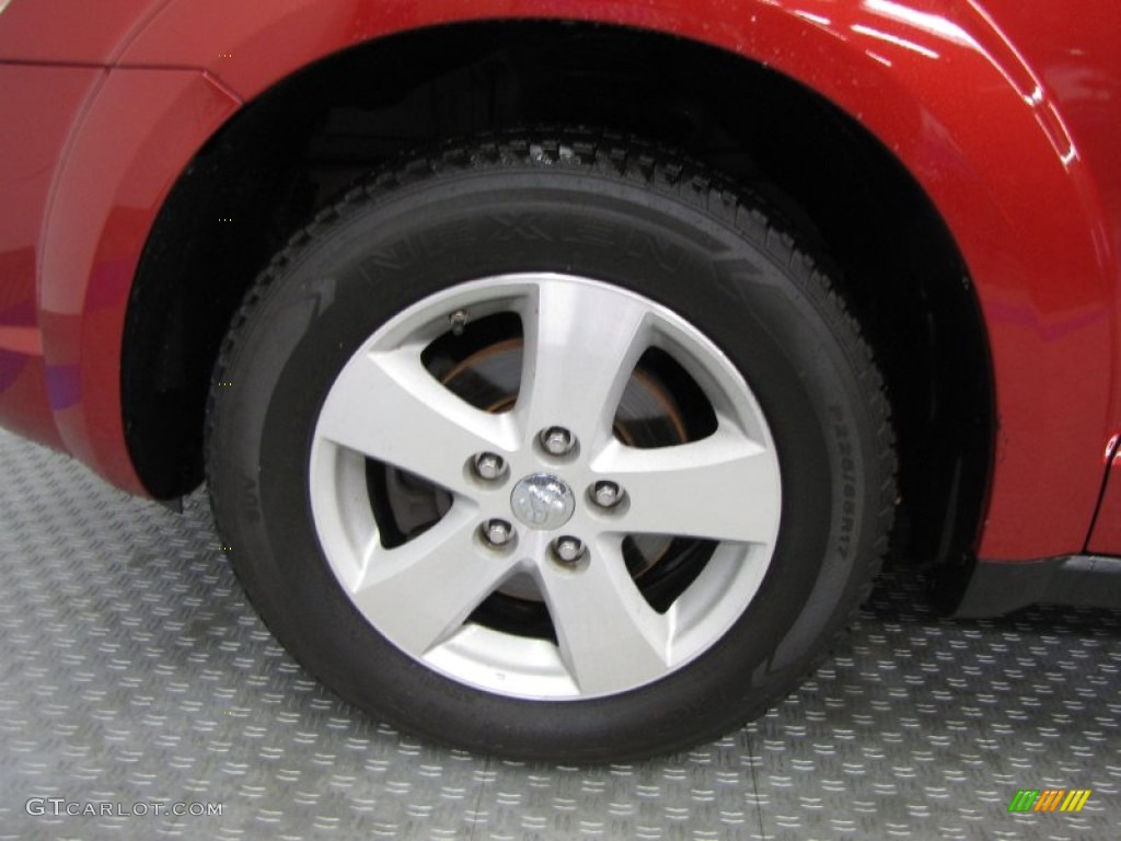 2009 Journey SXT - Inferno Red Crystal Pearl / Dark Slate Gray/Light Graystone photo #25