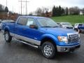 2012 Blue Flame Metallic Ford F150 XLT SuperCrew 4x4  photo #2