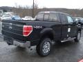 Tuxedo Black Metallic 2012 Ford F150 XLT SuperCab 4x4 Exterior