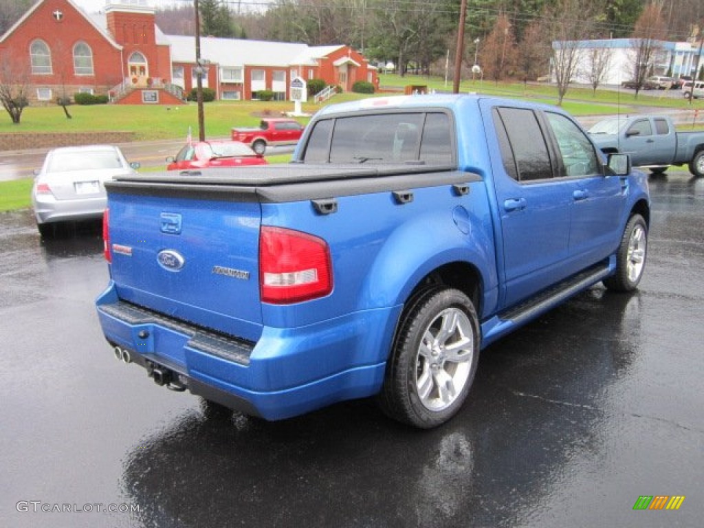 Blue Flame Metallic 2010 Ford Explorer Sport Trac Adrenalin AWD Exterior Photo #57039294